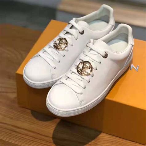 louis vuitton white sneaker|Louis Vuitton white sneakers ladies.